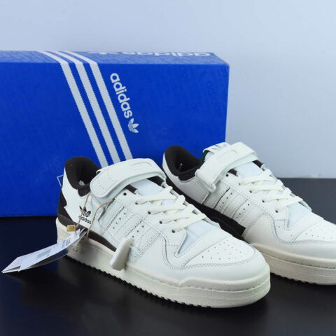 Adidas originals Forum 84 Low 阿迪达斯白棕运动休闲鞋 货号GZ8959