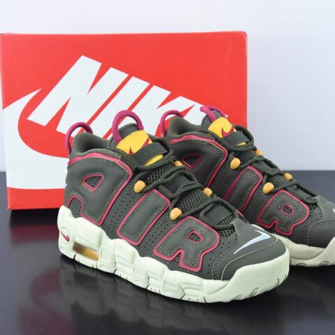 Nike Air More Uptempo皮蓬经典高街百搭篮球鞋货号：DH0622-300