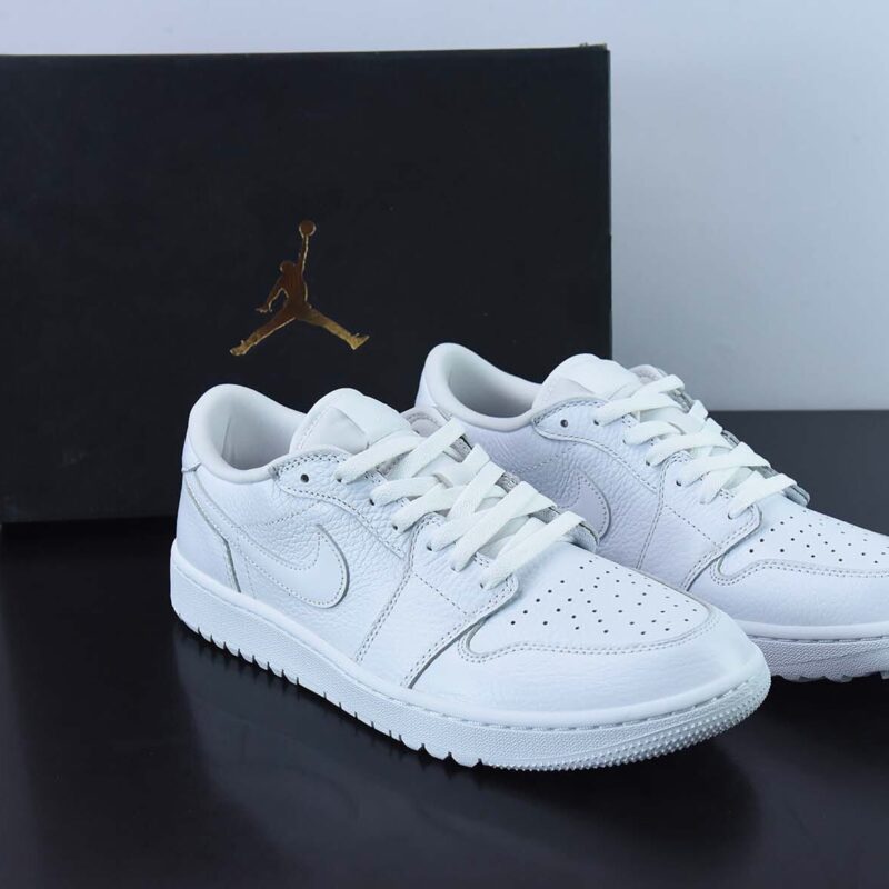 Air Jordan 1 Low  纯白 高尔夫低帮休闲板鞋 货号：DD9315 101