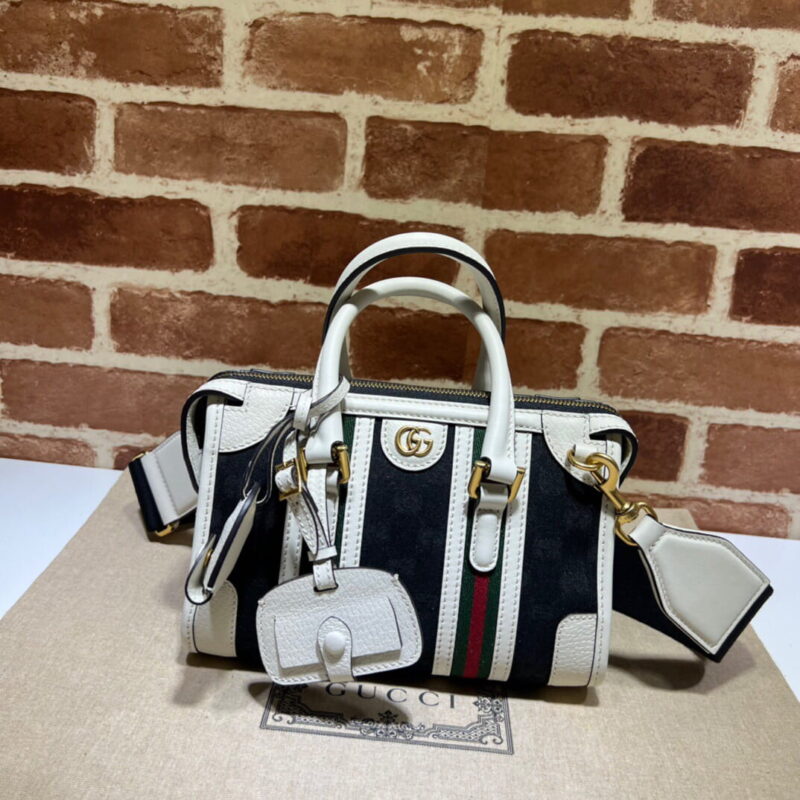 GUCCI古驰迷你帆布手提包715771