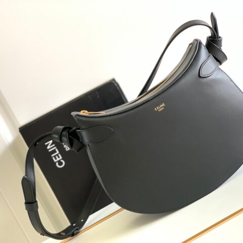 CELINE赛琳BESACE NEUDS FRANCAIS牛皮革手袋198008