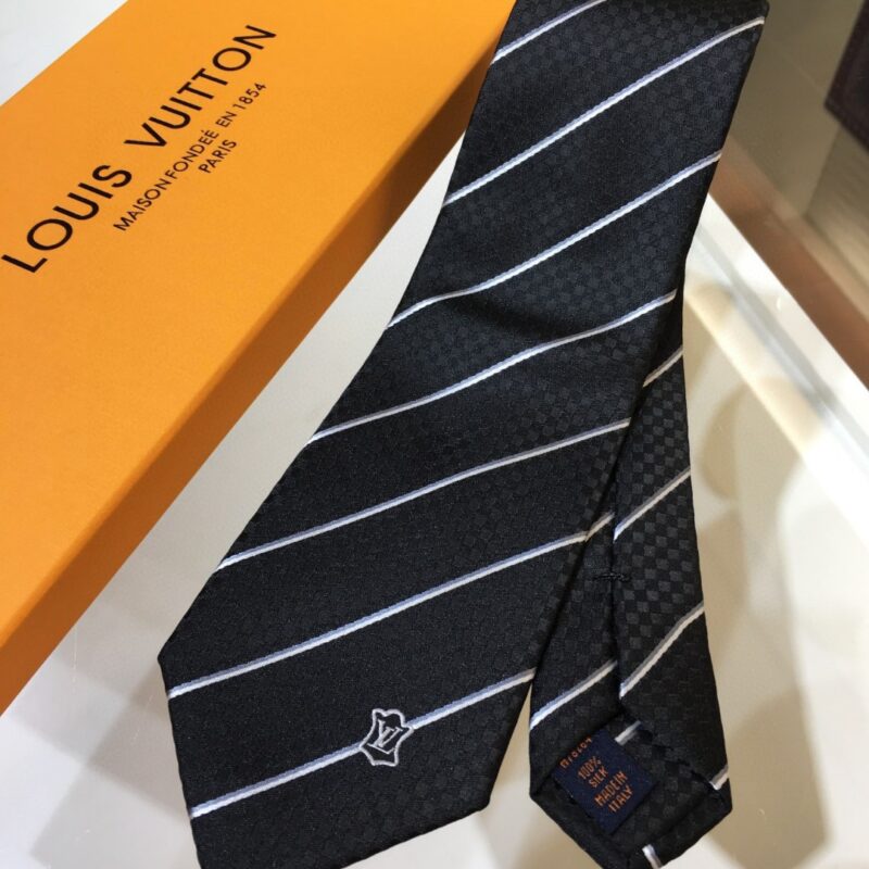 LV路易威登100%顶级提花真丝ECU领带M78758