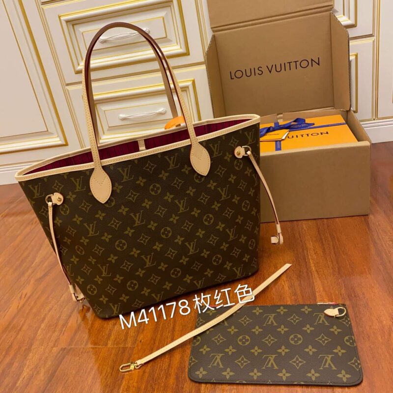 LV M41178 NEVERFULL MM 购物袋