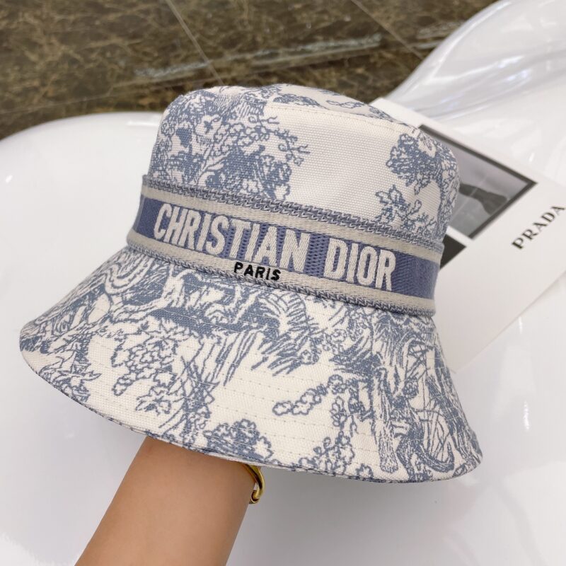 DIOR迪奥2021新款专柜同步印花渔夫帽
