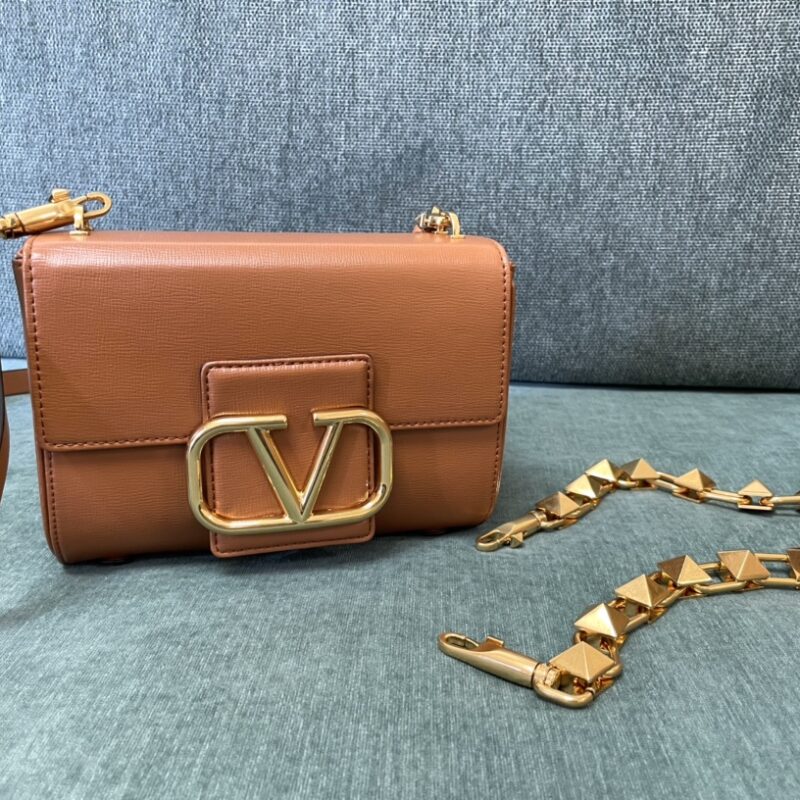 VALENTINO华伦天奴V LOGO标识肩背包0777