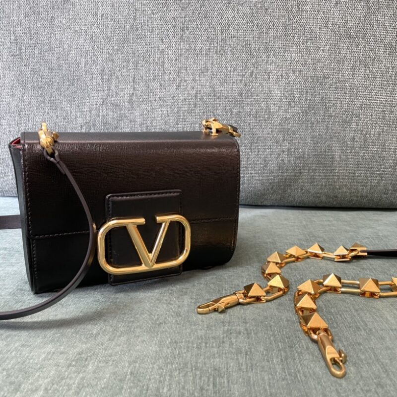 VALENTINO华伦天奴V LOGO标识肩背包0777