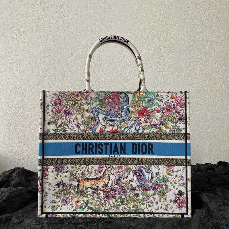 DIOR 大号BOOK TOTE M1286北欧神话多色星座图案