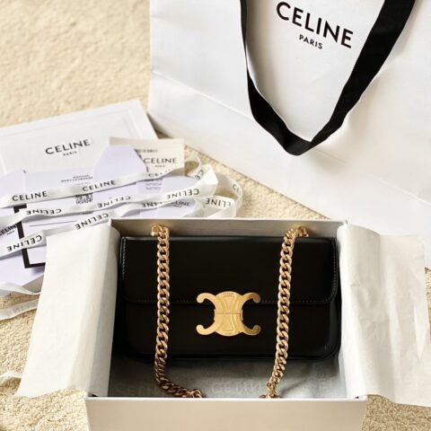 CELINE赛琳最新经典款链条腋下包197992