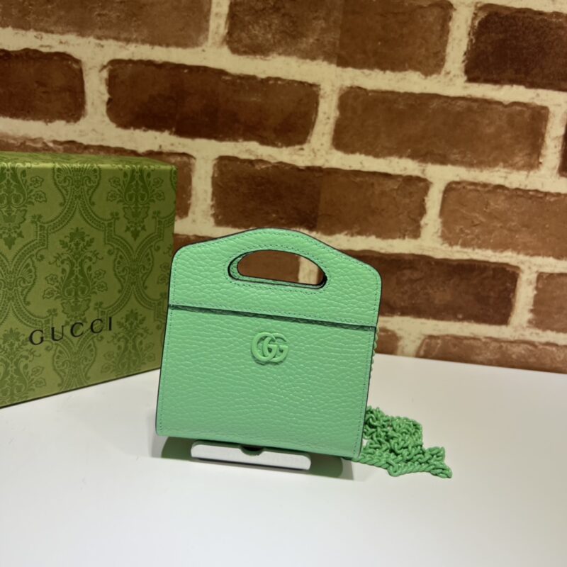 GUCCI古驰GG Marmont系列手提式卡包701074