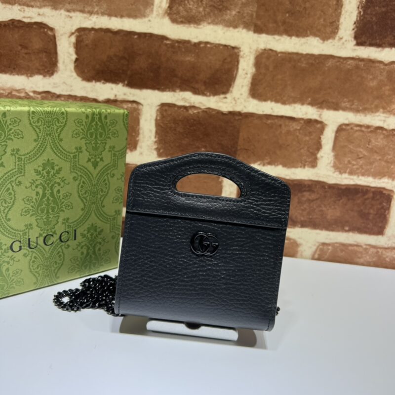 GUCCI古驰GG Marmont系列手提式卡包701074