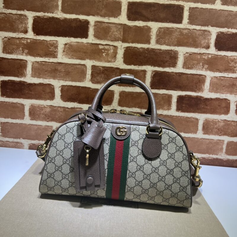 GUCCI古驰Ophidia系列中号GG手提包724575