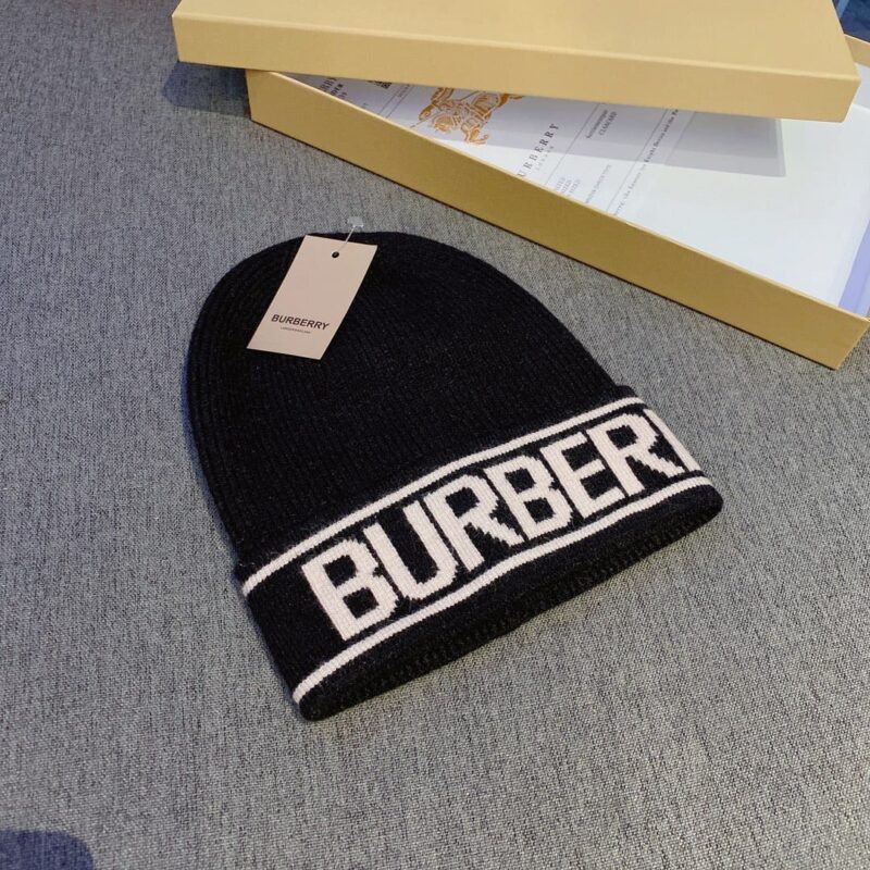 Burberry巴宝莉2022秋冬新款男女通用毛线帽