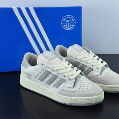 AD Originals Centennial 85 Low 白灰 复古低帮休闲板鞋 原盒原标货号：GX2213