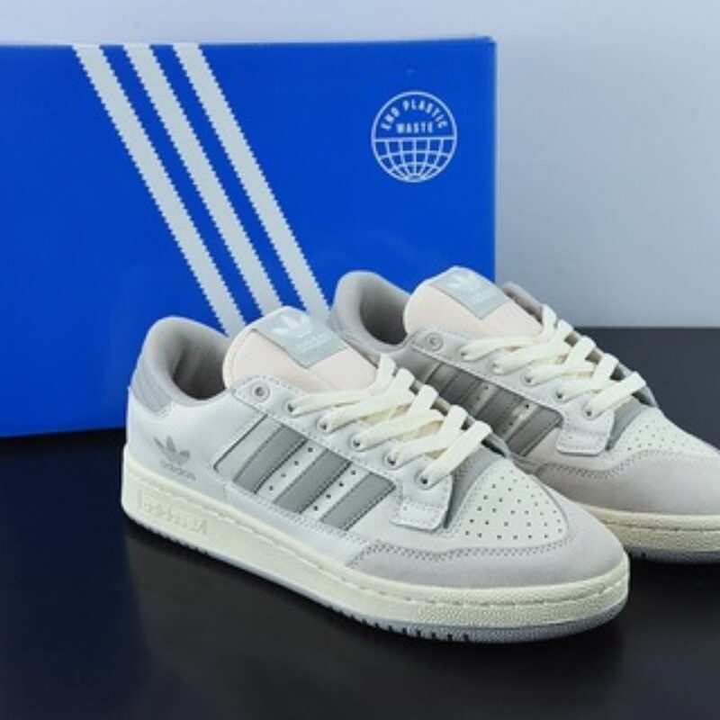 AD Originals Centennial 85 Low 白灰 复古低帮休闲板鞋 原盒原标货号：GX2213