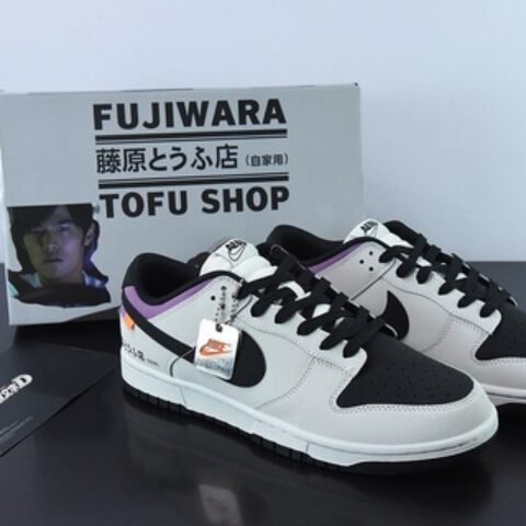 Nike Dunk Low ✖ 《头文字D》 AE86 藤原拓海专属座驾低帮休闲板鞋 货号：AE1391-086