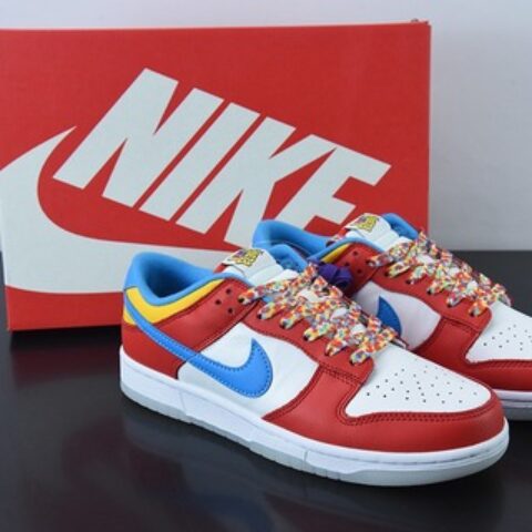 LeBron James x Nk Dunk Low "Fruity Pebbles" 水果麦片 詹姆斯联名 SB低帮运动休闲板鞋 DH8009-600