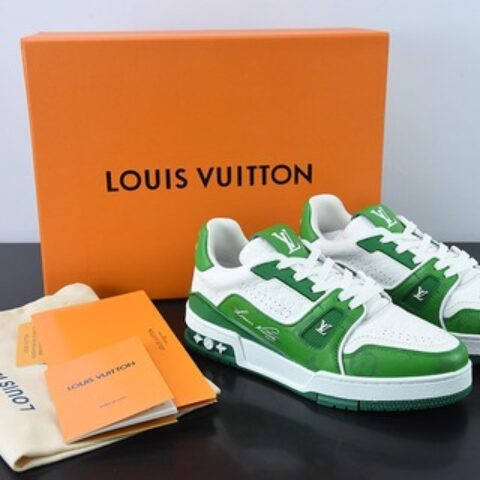 LV/路易威登   2021s LV Trainer 限定联名 入秋最新配色男士运动鞋