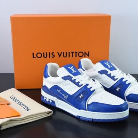 LV/路易威登   2021s LV Trainer 限定联名 入秋最新配色男士运动鞋