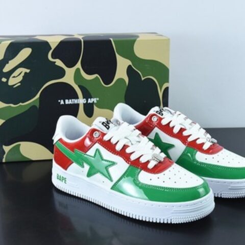 Bape Sta To Low 明星同款 猿人头经典低帮运动休闲板鞋