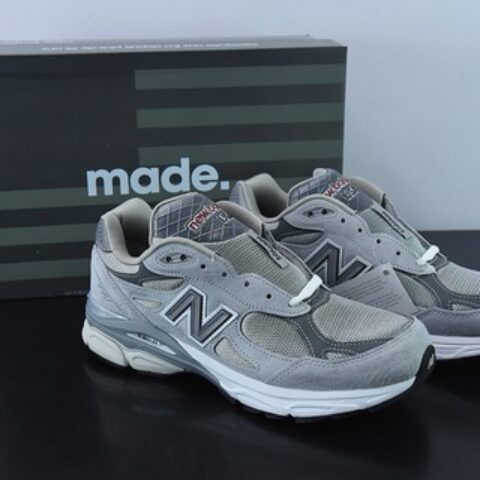 New Balance 新百伦M990GY3 复古运动鞋/灰色 元祖灰   美产高端款