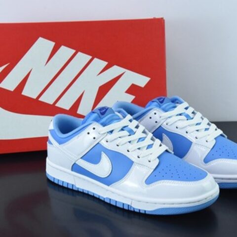 Nike Dunk Low  "Reverse UNC" 反转北卡蓝低帮运动鞋 货号：DJ9955-101