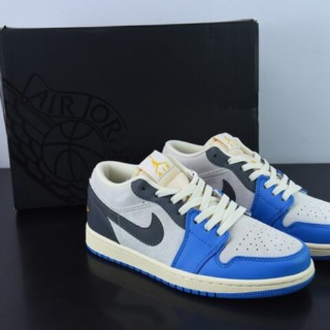 Air Jordan Retro 1 Low"UNC Grey"AJ1“北卡蓝灰”低帮休闲板鞋货号DZ5376-469