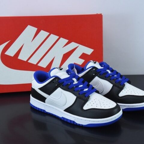 Nk Dunk Low 黑白蓝 SB扣碎篮板时尚休闲板鞋 货号：FD9064-110