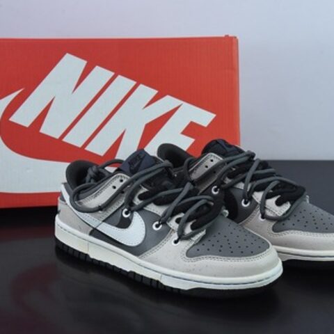 Nike SB Dunk Low 荒漠废土 反转摩卡低帮休闲板鞋 解构抽绳鞋带货号：DJ6188 002