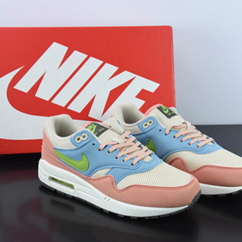 Nike Air Max 1 Light Madder Root男女同款运动鞋  货号：DV3196-800 蓝粉