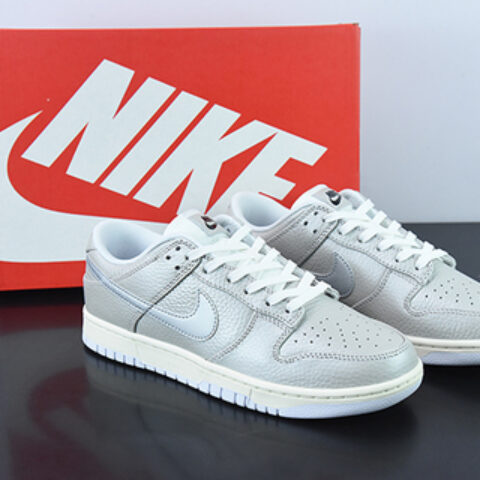 Nike WMNS SB Dunk Low GS"Metallic Silver"“金属白银灰”低帮休闲板鞋 DX3197-095