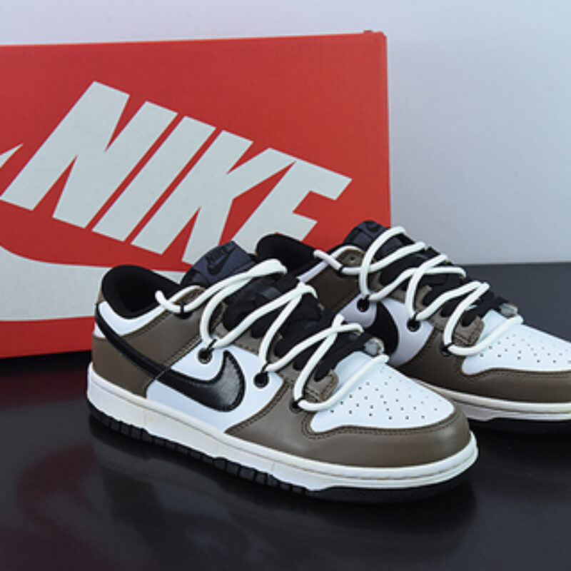 Nike SB Dunk Low Lot"Reversal Mocha"扣篮“摩卡棕黑白绑绳”DJ6188-002