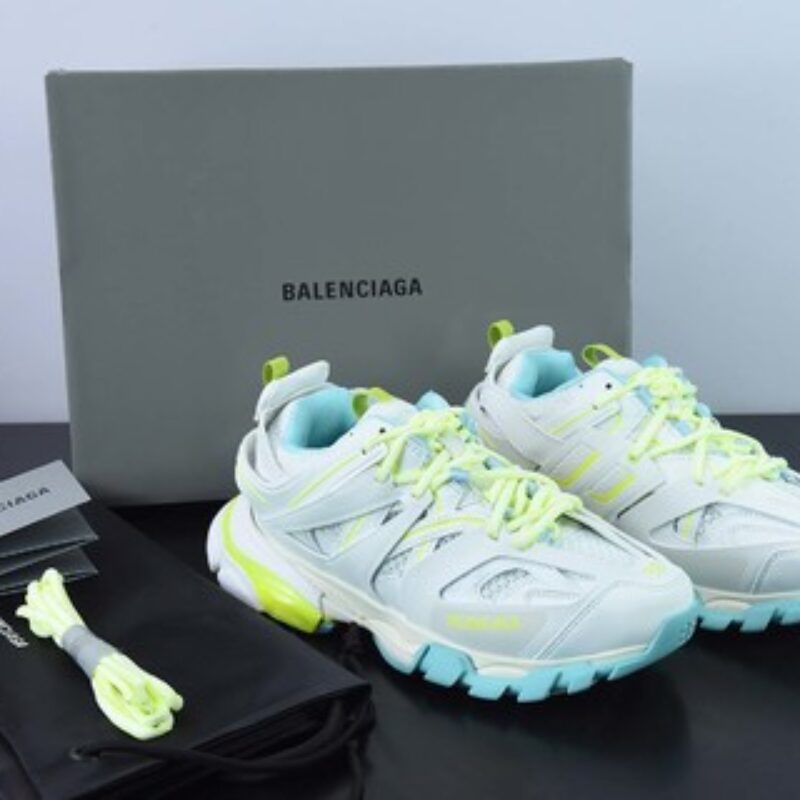 巴黎世家3.0三代户外概念鞋 Balenciaga Sneaker Tess 3.0 白蓝绿8106725471PP