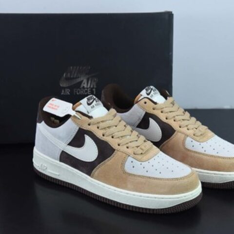 Nike Air Force 1 Low 07 麂皮 咖啡豆 空军一号低帮休闲板鞋 货号：BL3099 233