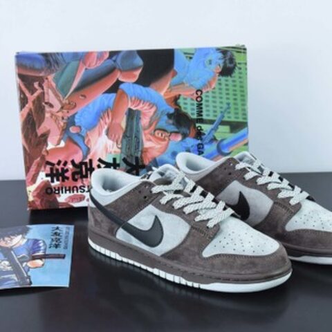 Otomo Katsuhiro x Nike SB Dunk Low "Steamboy OST"麂皮 黑摩卡 大友克洋 货号:DD9606-123