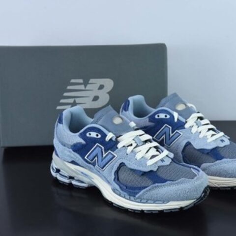 New Balance Patchwork 复古休闲跑步鞋男女士长青花蓝 M2002RDI青花蓝