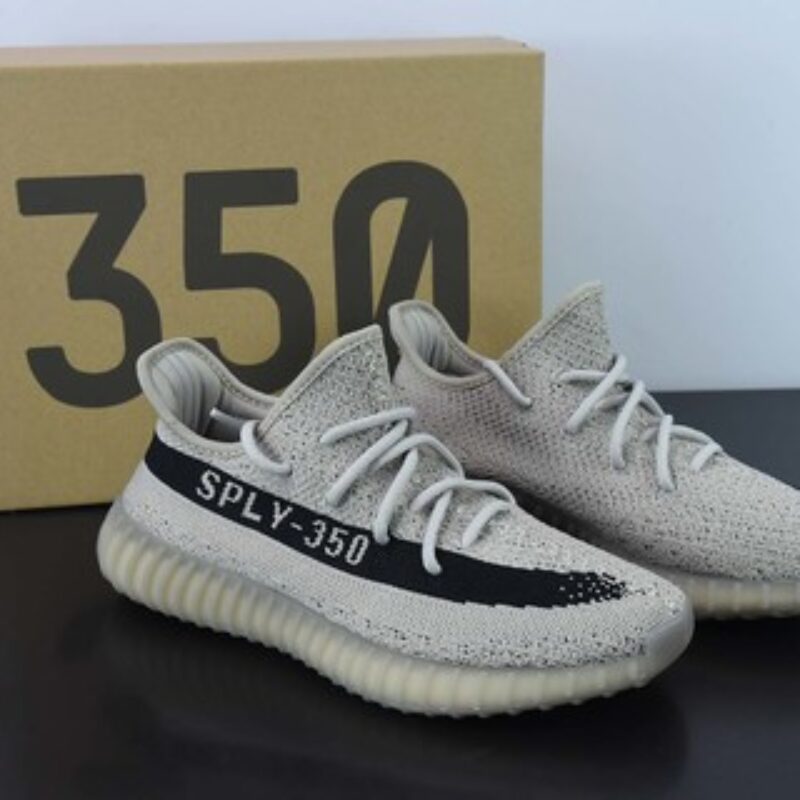 椰子/Yeezy 350V2 灰黑男女同款运动鞋 货号：HP7870