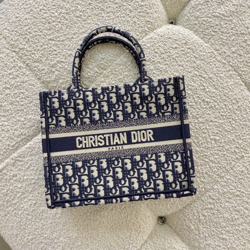 SMALL DIOR BOOK TOTE M1265老花