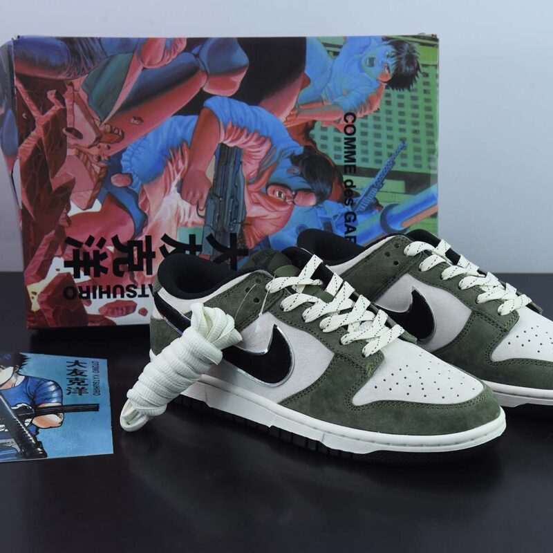 Otomo Katsuhiro x Nk SB Dunk Low "Steamboy OST" 创意定制联乘 大友克洋联名 SB低帮运动休闲板鞋 货号：FF0918-015