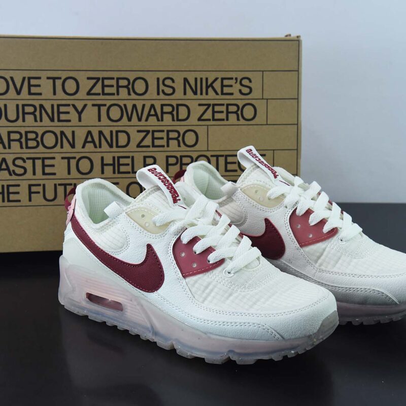 NK Air Max Terrascape 90 山川地形系列经典复古百搭休闲运动气垫慢跑鞋 货号DC9450-100
