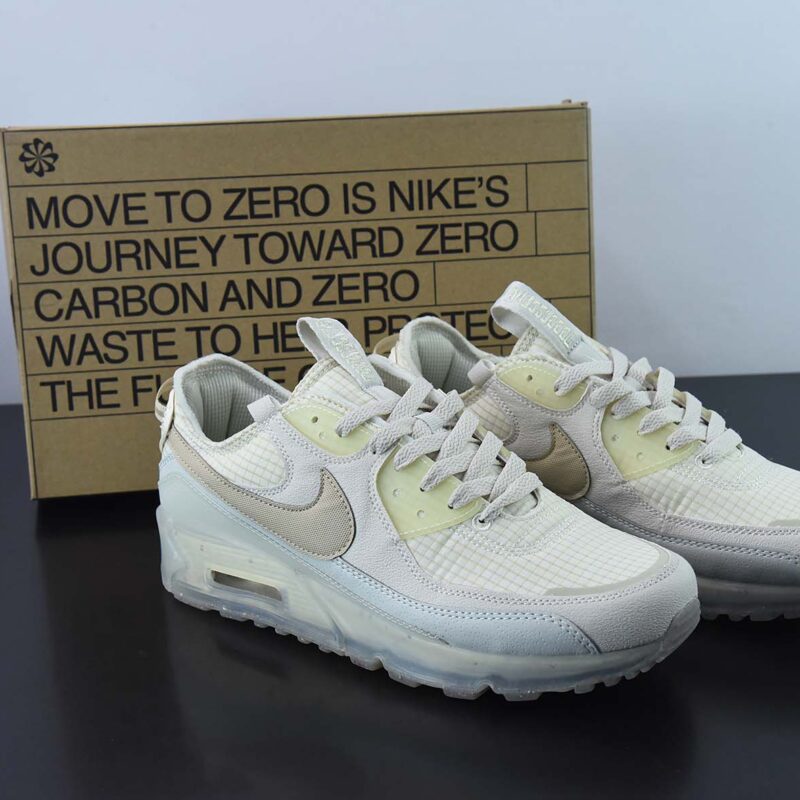 NK Air Max Terrascape 90 山川地形系列经典复古百搭休闲运动气垫慢跑鞋 货号DC9450-001