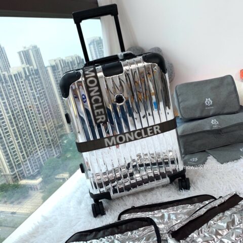 Moncler x Rimowa Reflection 联名系列镜面铝镁合金行李箱66669