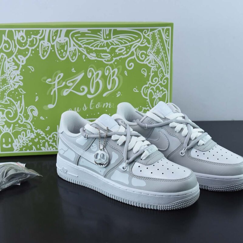 NK Air Force 1'07 Low 定制款 空军一号低帮休闲板鞋 货号：DD8959 100