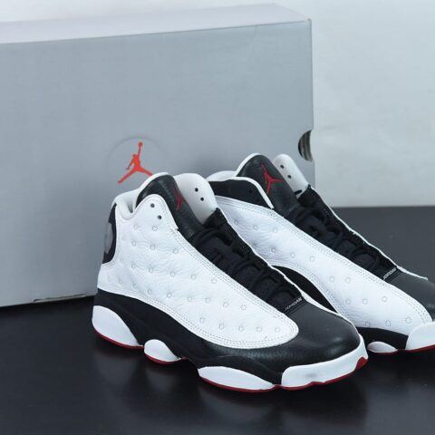 Air Jordan 13 “He Got Game” AJ13 乔13复刻黑白熊猫  全息3D真猫眼 货号：414571-104