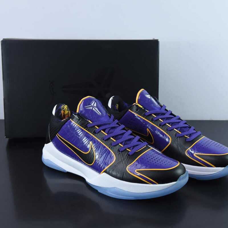 NK ZOOM KOBE 5 Protro "Lakers"男士运动鞋跑鞋