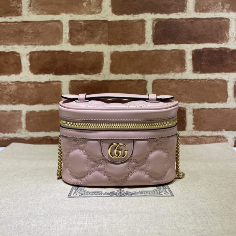 GUCCI古驰GG Matelassé迷你手提包723770