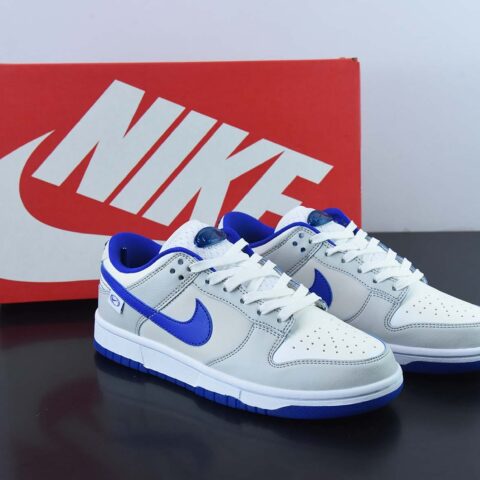 Nike SB Dunk Low “White/Blue” 克莱因蓝低帮休闲板鞋 货号：FB1841-110