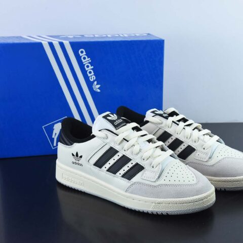 阿迪达斯 白灰黑 adidas originals Forum 85 low 货号：GX2219