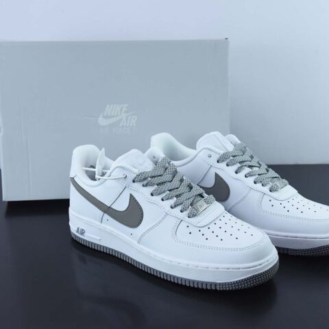 Nike Air Force 1'07 Low 白银配色 空军一号漫天星低帮休闲板鞋 货号：AH0286-111