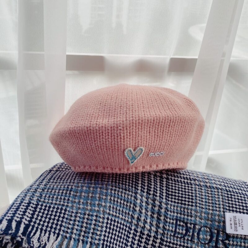 Gucci古奇22年新款针织贝雷帽