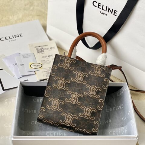 CELINE赛琳520胶囊系列凯旋门logo托特包193302